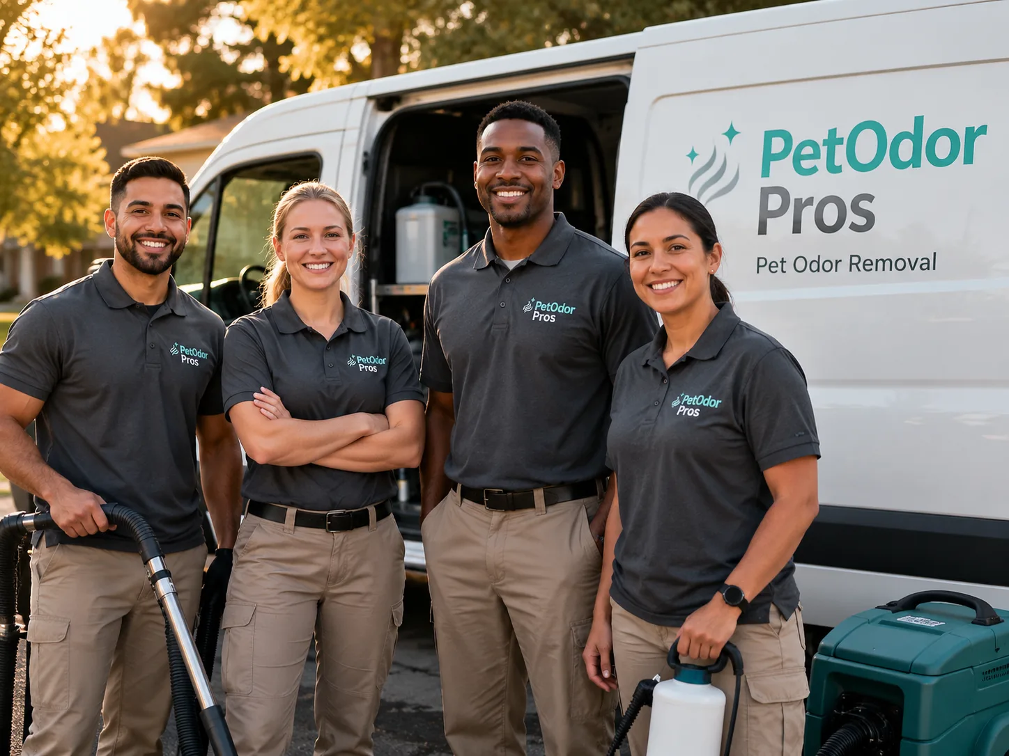 Pet Odor Removal team serving Newberry, IN